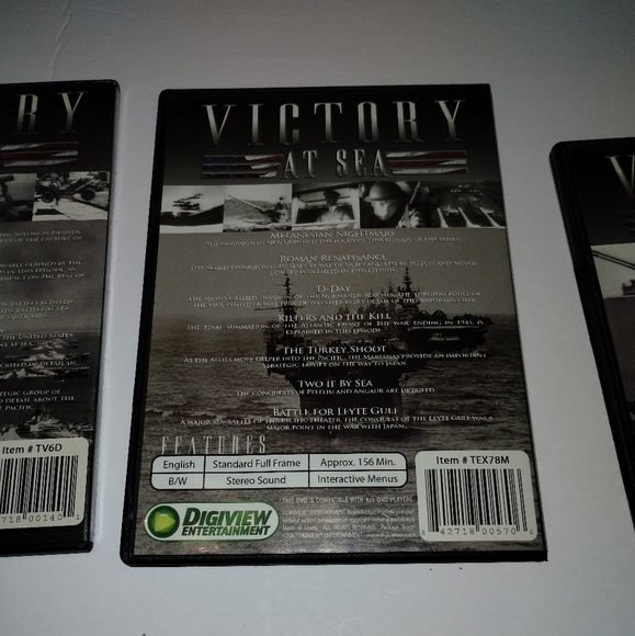 Victory At Sea Vol. II III IV (2,3,4) WW2 Documentary DVD'S Episodes 7 - 26 - Picture 8 of 10
